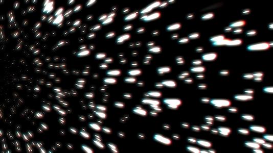 星星飞行速度灯4k视频的预览图
