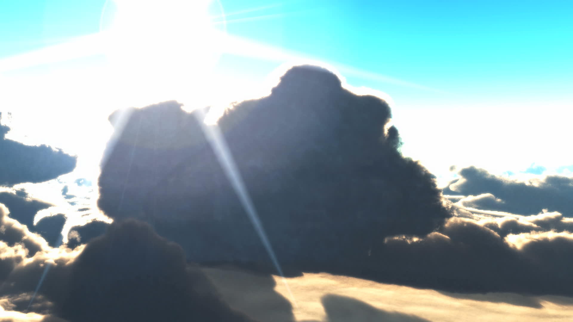太阳照在云上视频的预览图