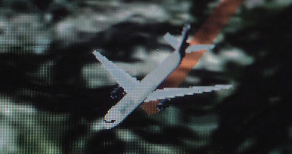 飞行路径显示在平面安全监视器上视频的预览图