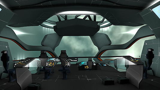 宇宙飞船指挥室视线视频的预览图