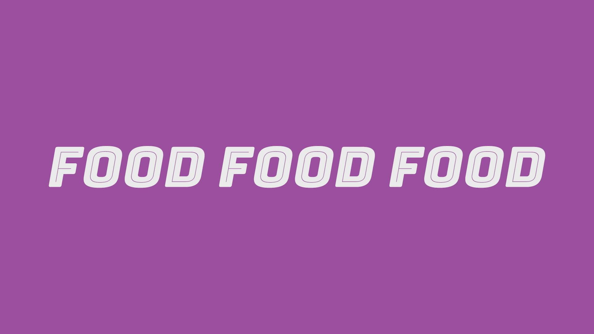 食物颜色背景视频的预览图