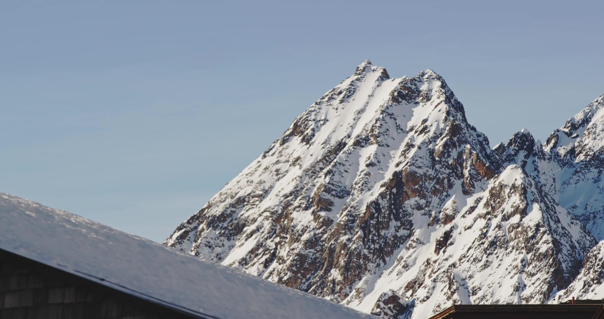 Austrian高山的冬季视频的预览图