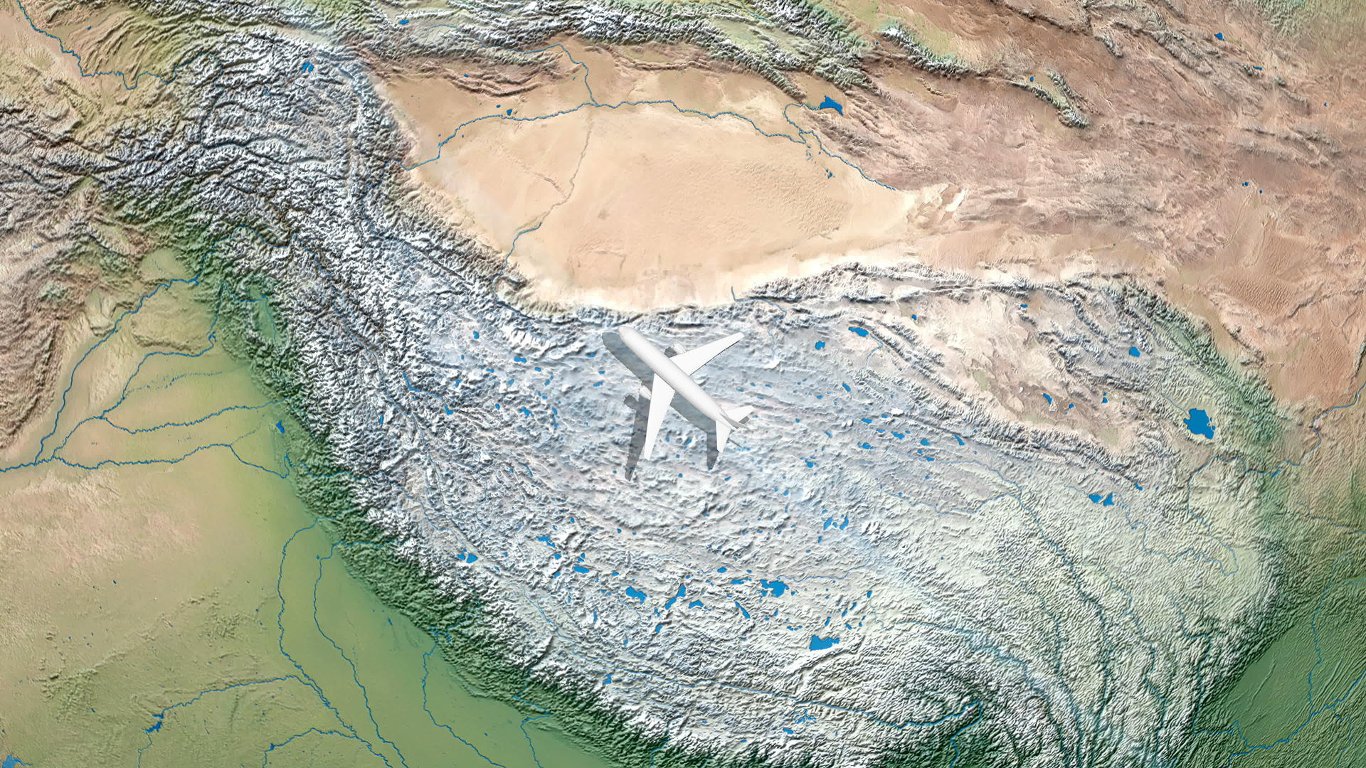 飞机飞往香港目的地视频的预览图