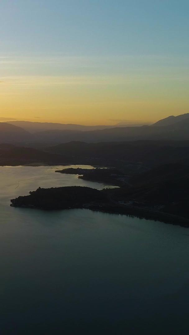 洱海日落航拍视频的预览图