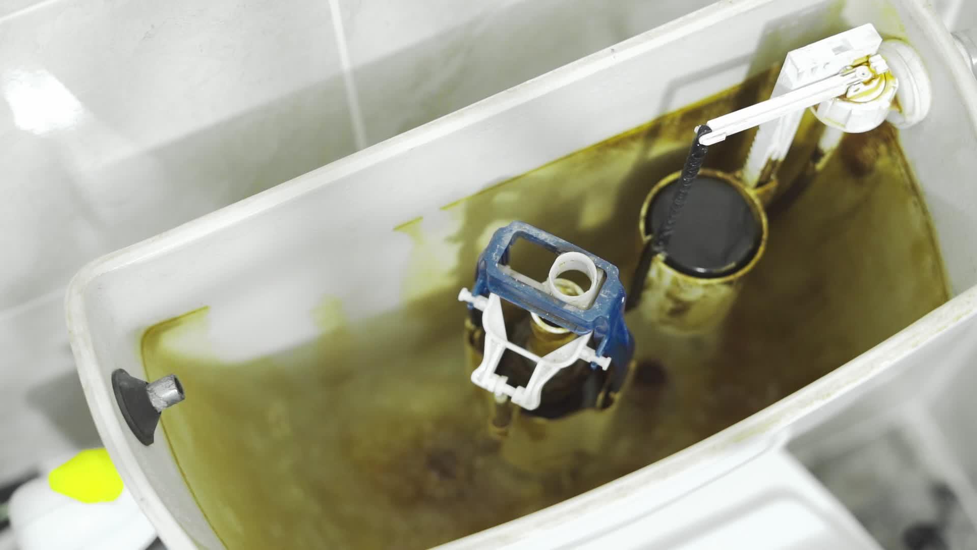 用水填满厕所水库的过程视频的预览图