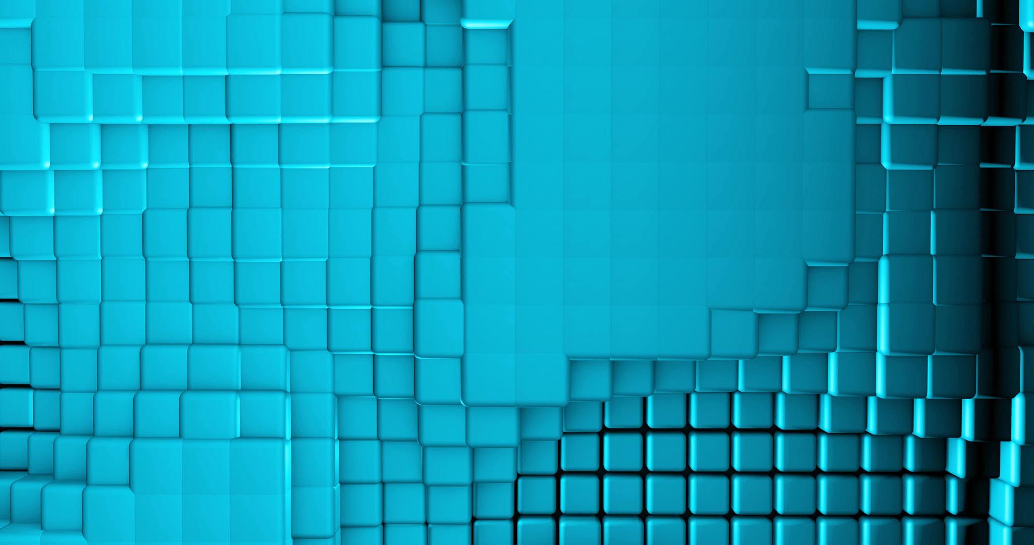 马赛克立方体背景循环视频的预览图