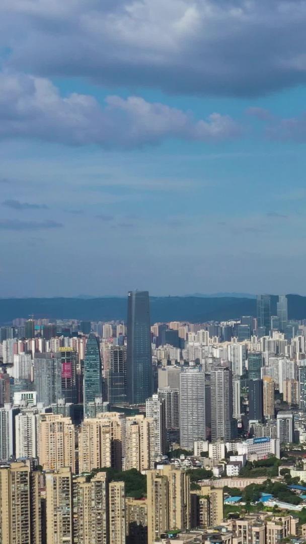 重庆好天气航拍材料视频的预览图