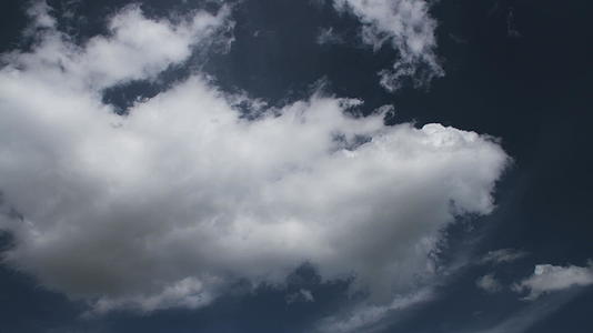 美丽的云时间折叠4k视频的预览图