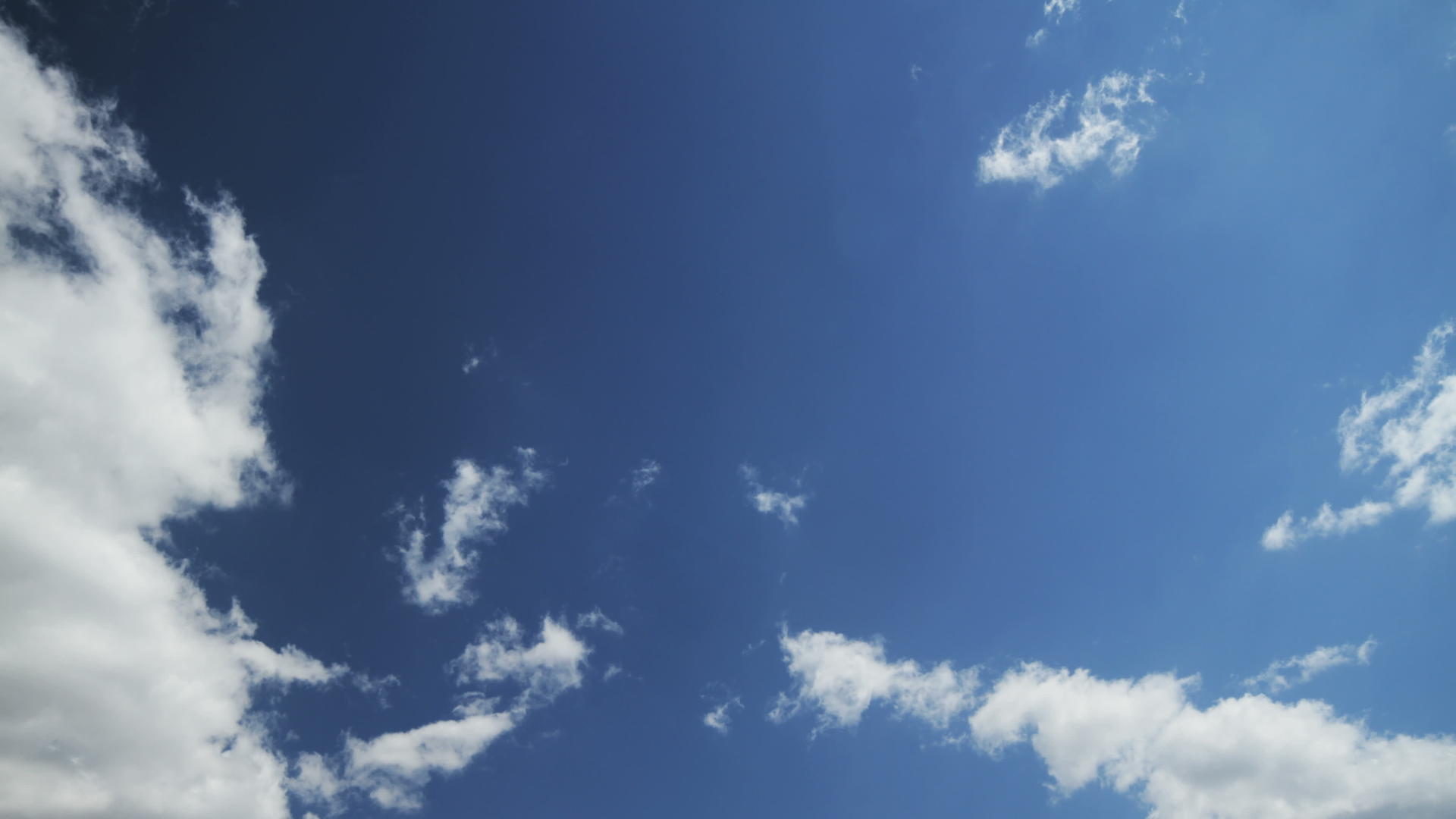 天空清空美丽的云云空间气象4k视频的预览图
