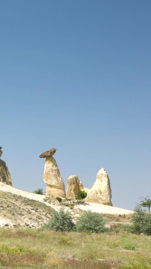 土耳其卡帕多奇亚蘑菇石外星奇观实拍集合视频的预览图