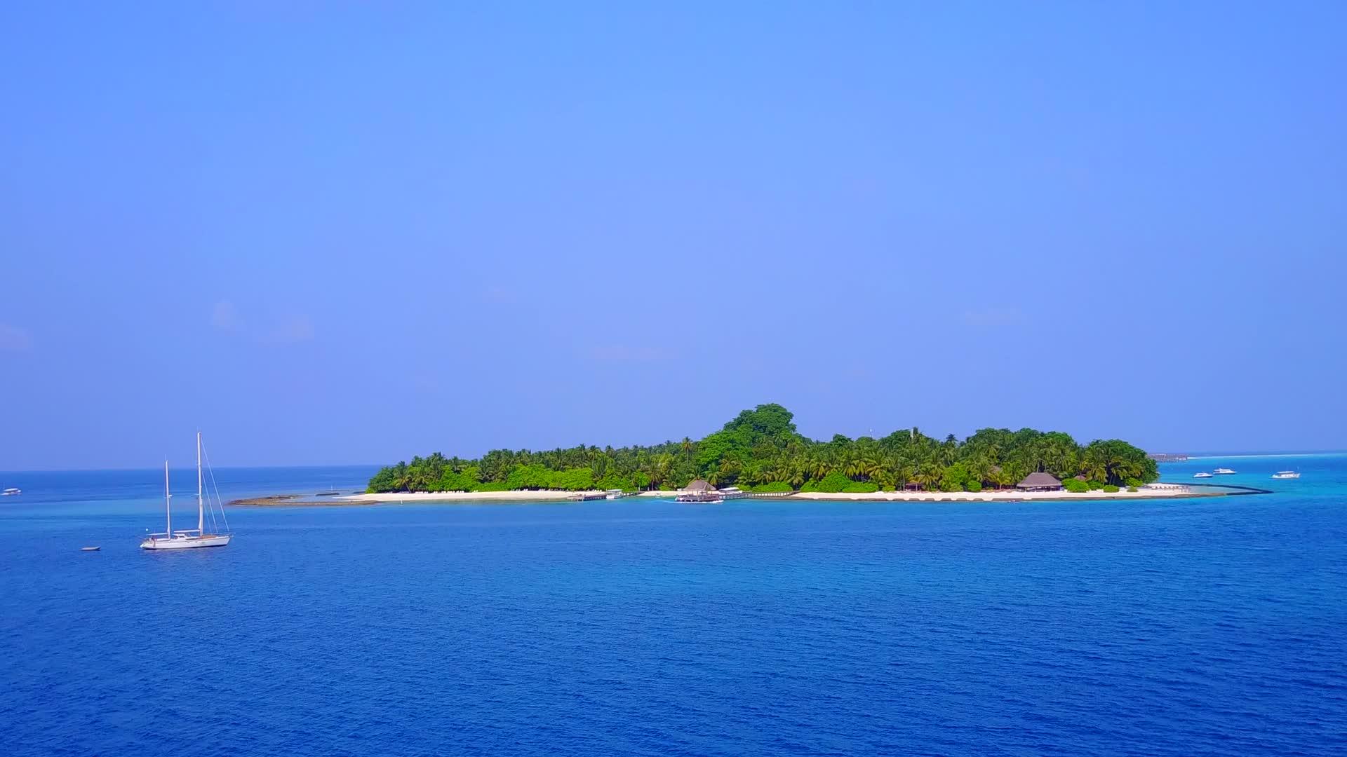 热带旅游海滩视频的预览图