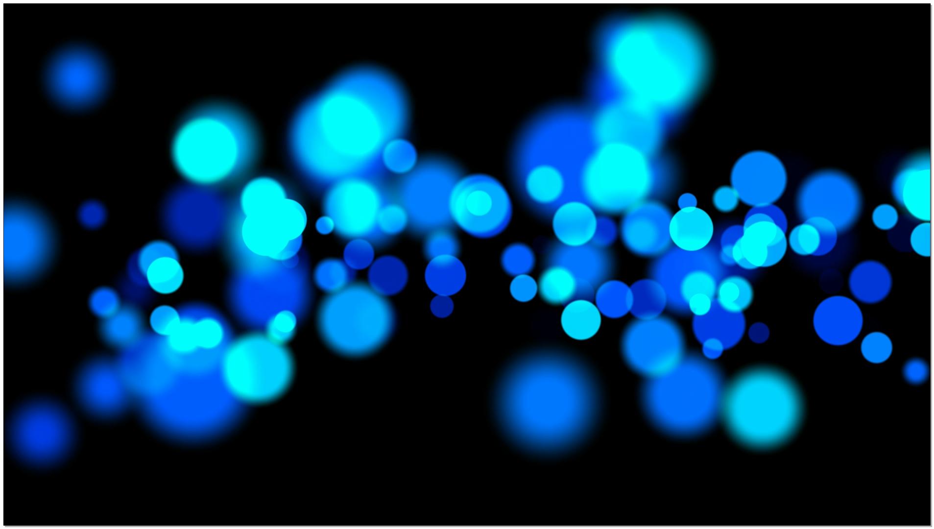 蓝色粒子光斑（带透明通道）视频的预览图