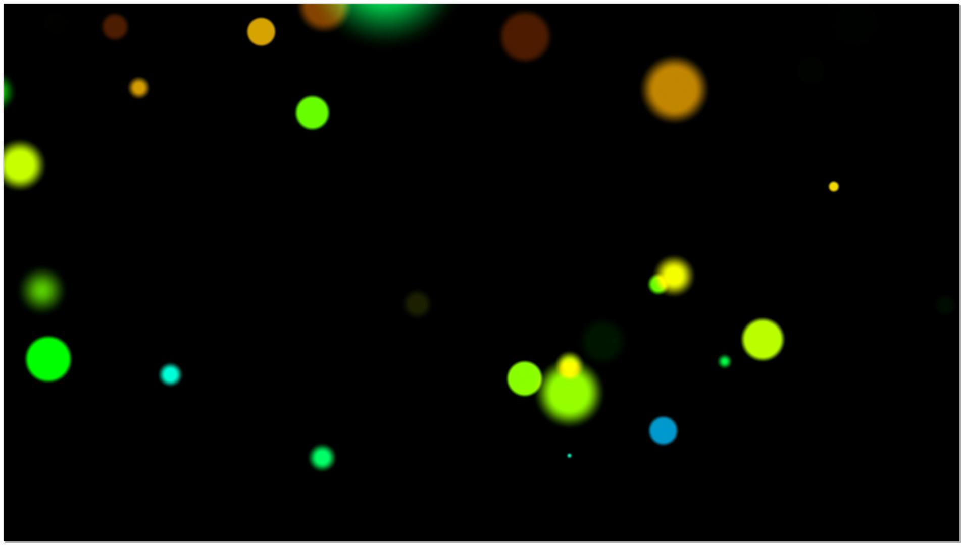 粒子光斑背景素材（带透明通道）视频的预览图