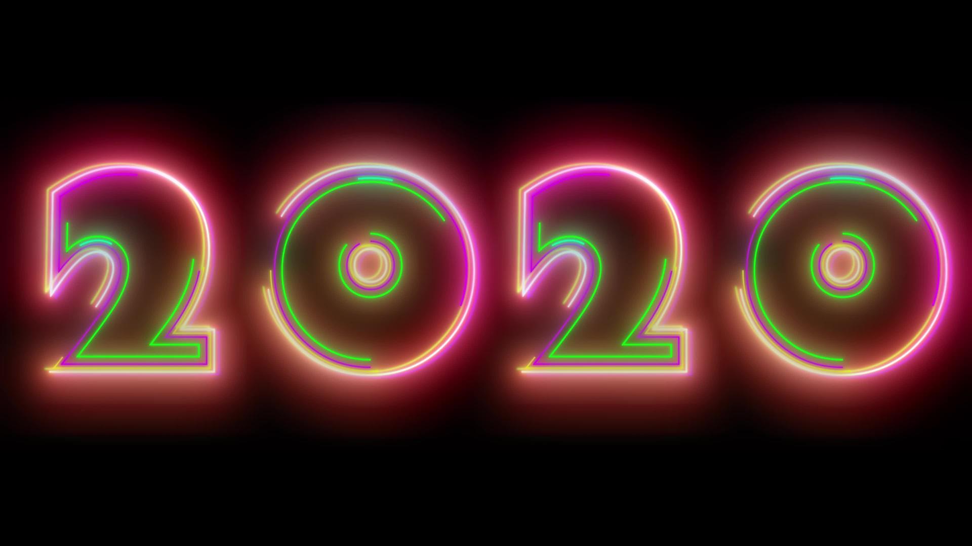 2020年抽象背景视频的预览图