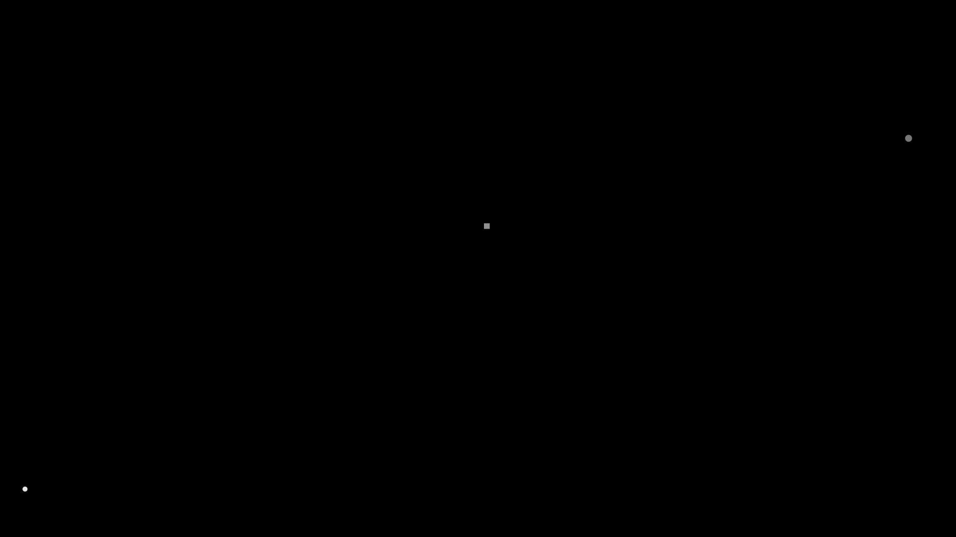 黑色背景的小圆圈和方形像素闪烁视频的预览图