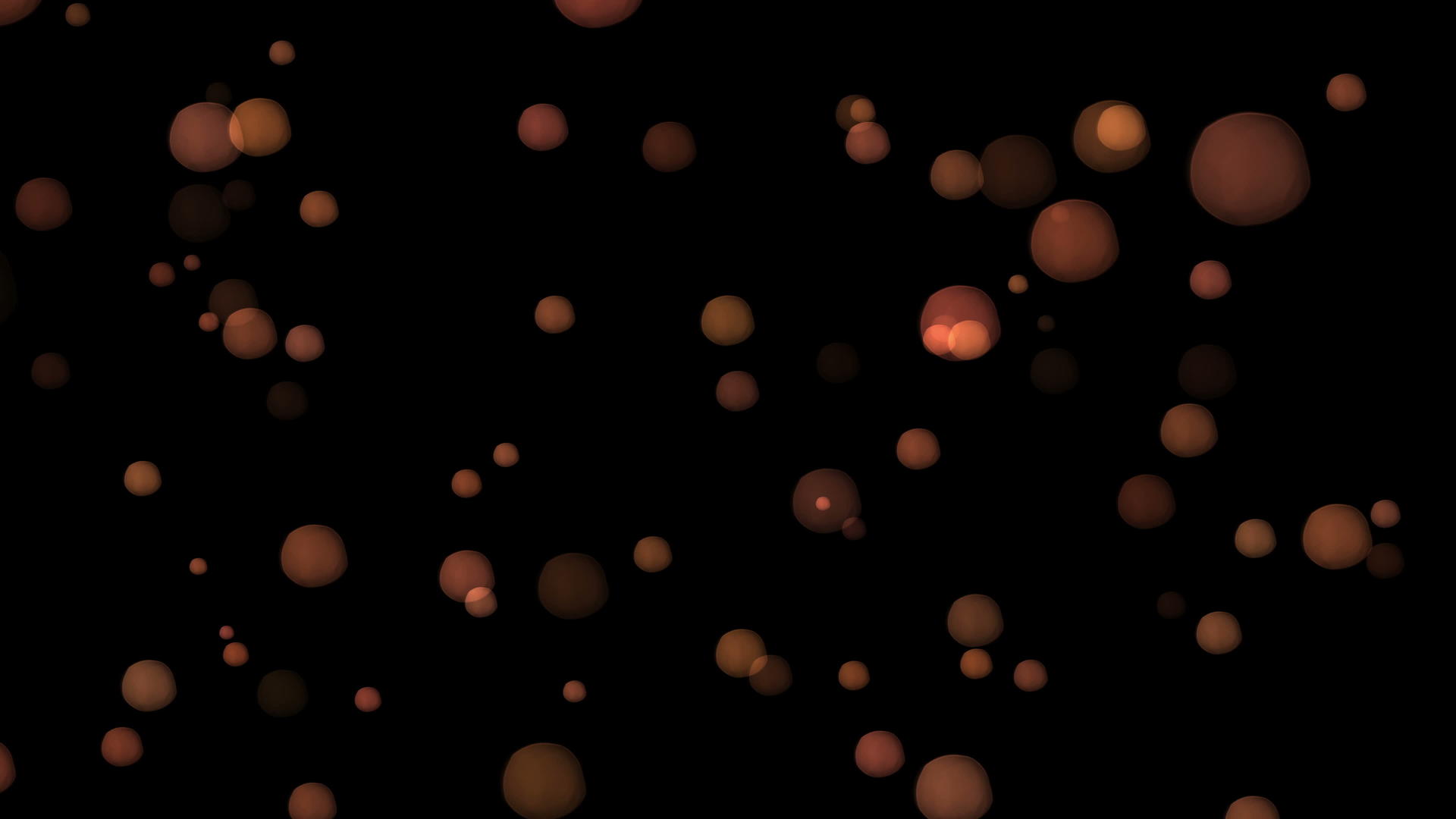 三维闪烁棕色泡沫视频的预览图