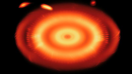 红星系中的黑洞视频的预览图