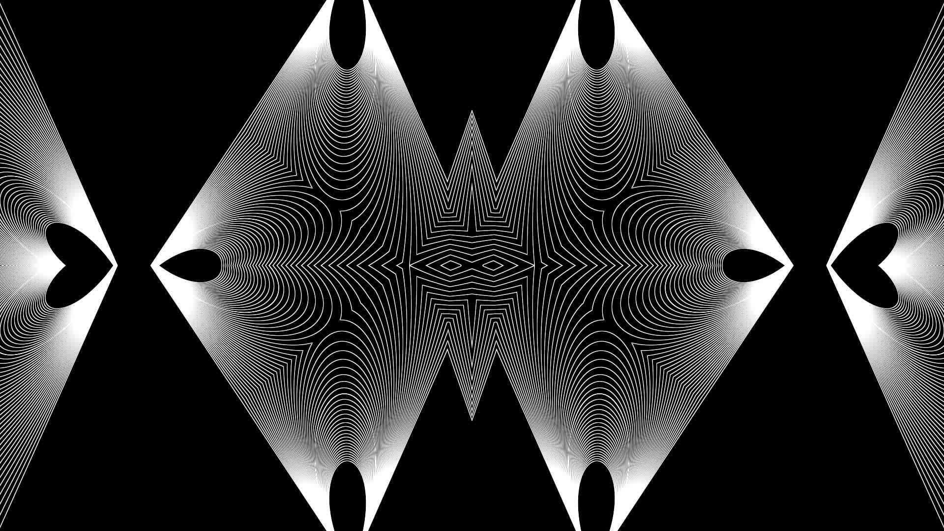 白色螺旋抽象背景视频的预览图
