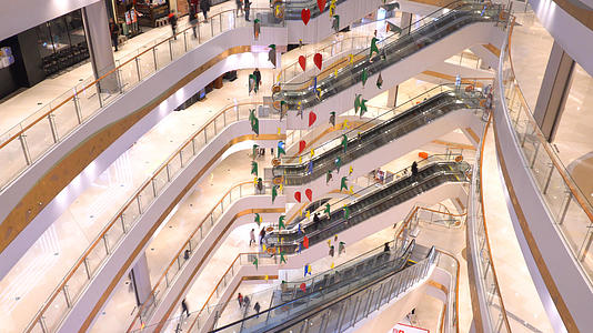 4K大型时尚购物商场视频的预览图