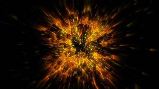 4K震撼爆炸冲击波动画合成视频的预览图