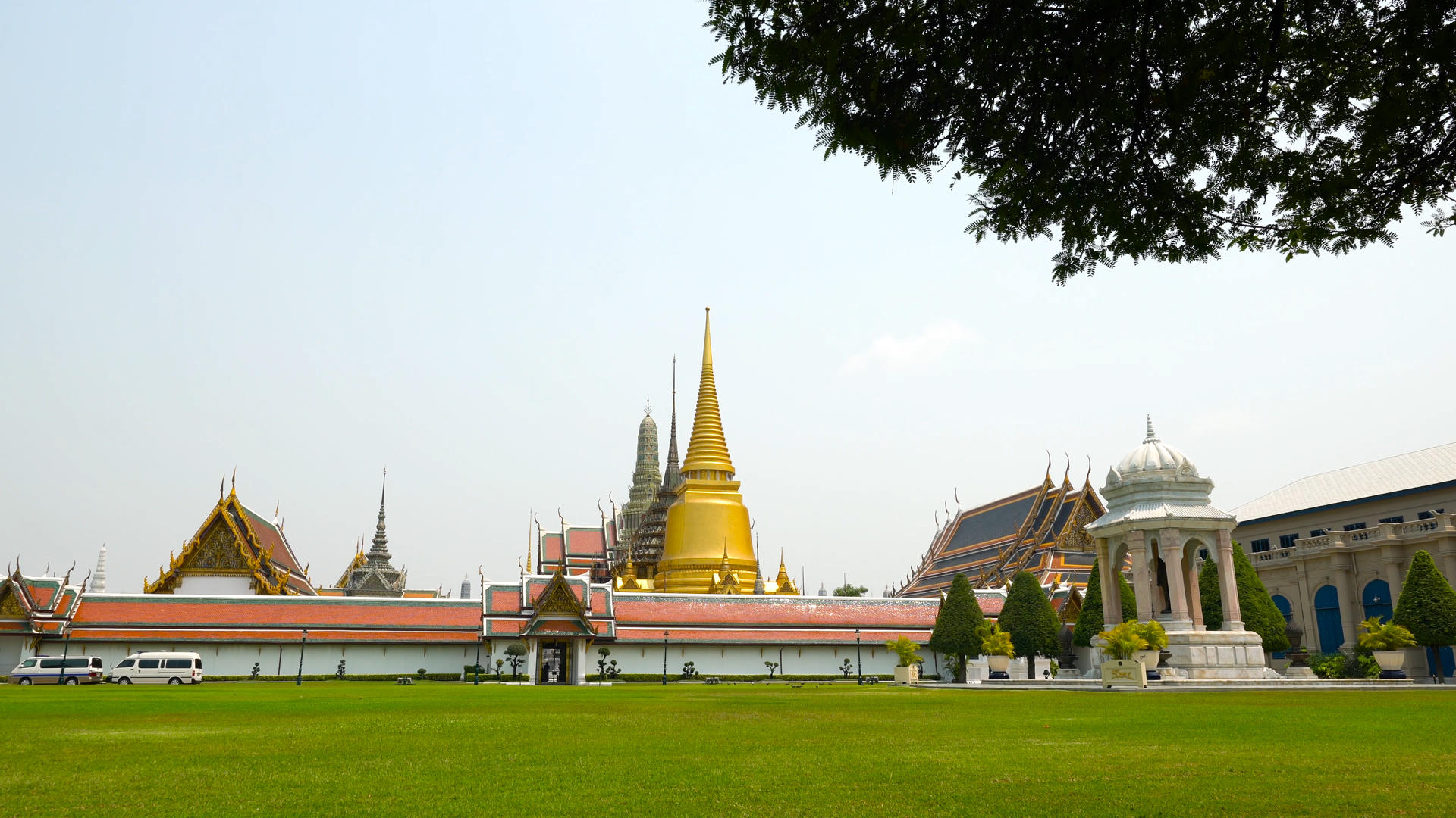 泰国首都曼谷著名地标大皇宫景区合集4K视频的预览图