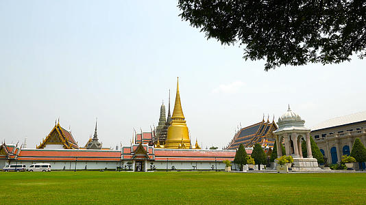 泰国首都曼谷著名地标大皇宫景区合集4K视频的预览图