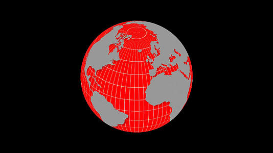 MG科技地球元素视频素材视频的预览图