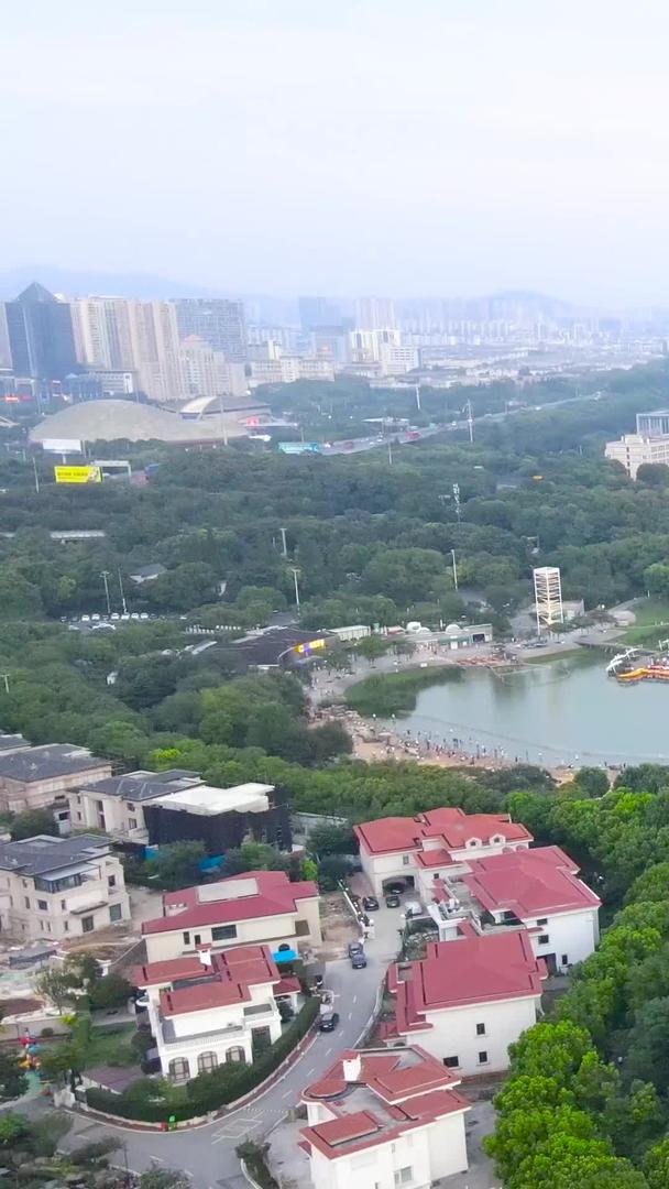 江阴要塞风景区4A风景区黄山湖航拍集合视频的预览图