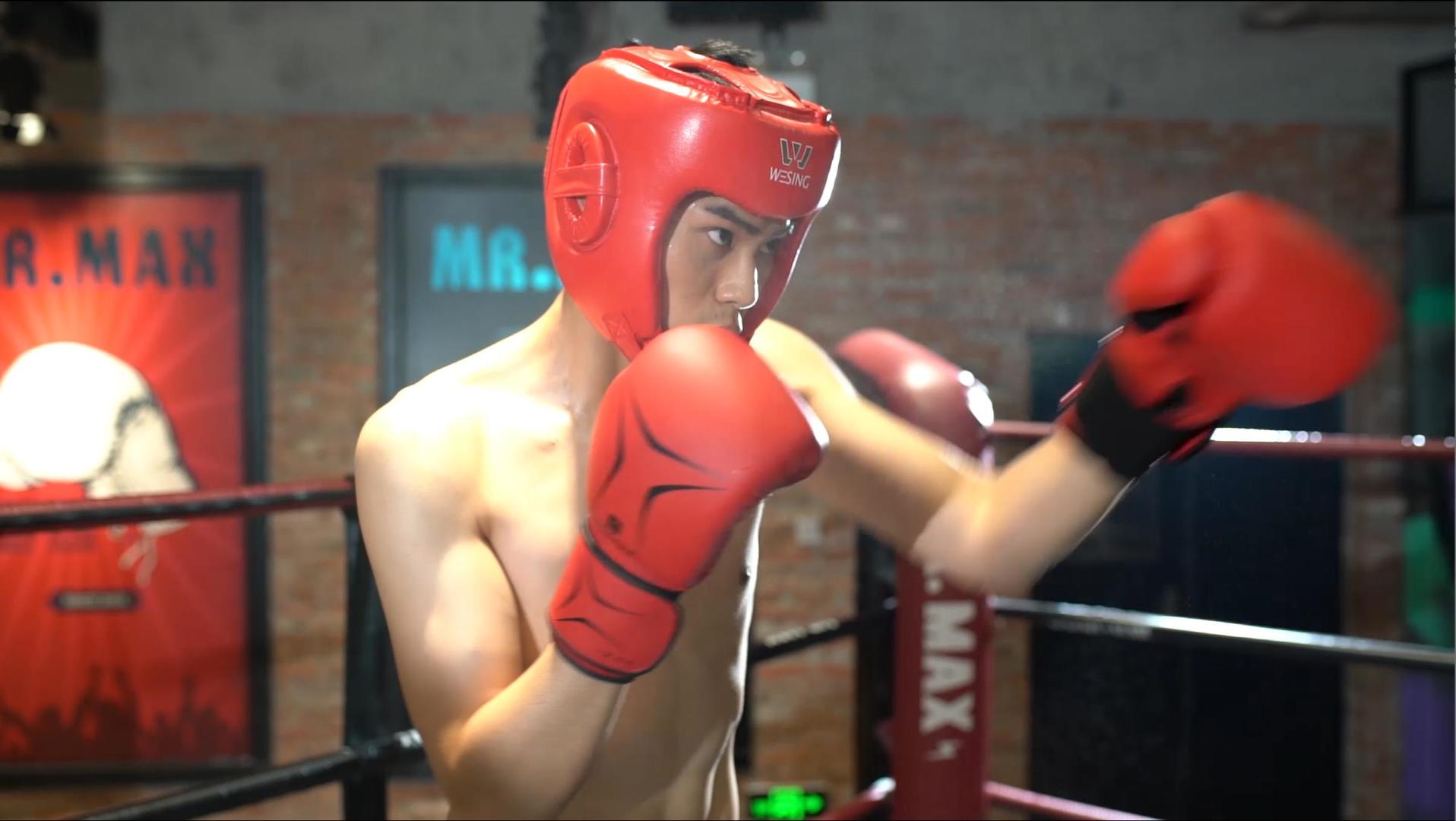 拳击手打拳击视频的预览图