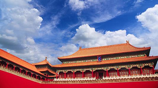 北京故宫紫禁城风光视频的预览图