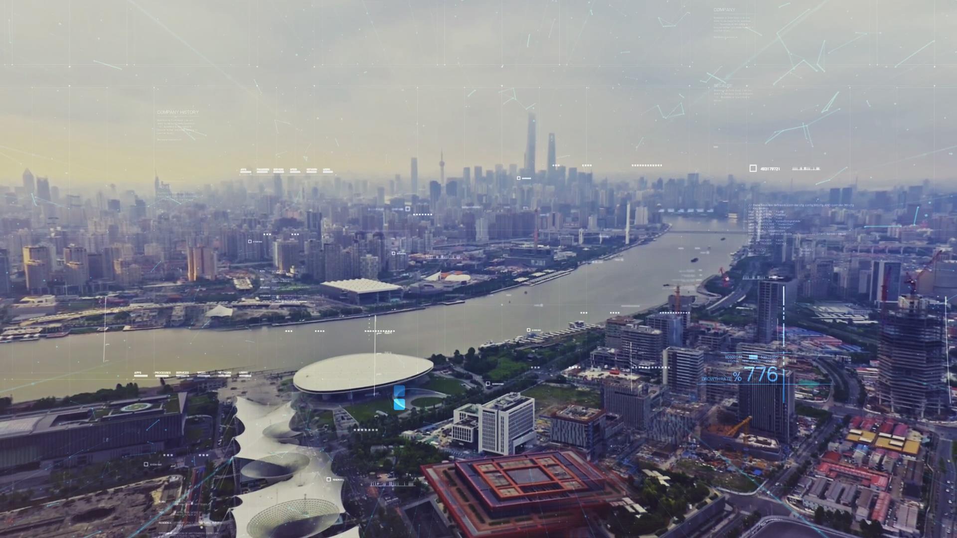 未来科技5G时代城市年会开场上海2视频的预览图