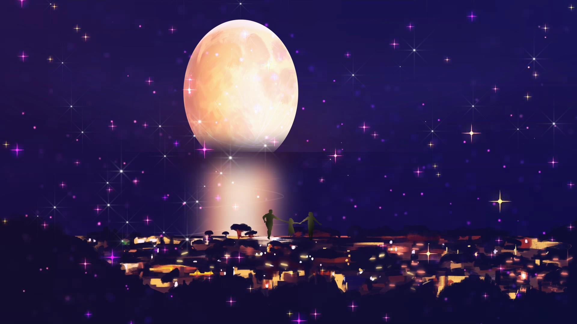 海上明月背景视频视频的预览图
