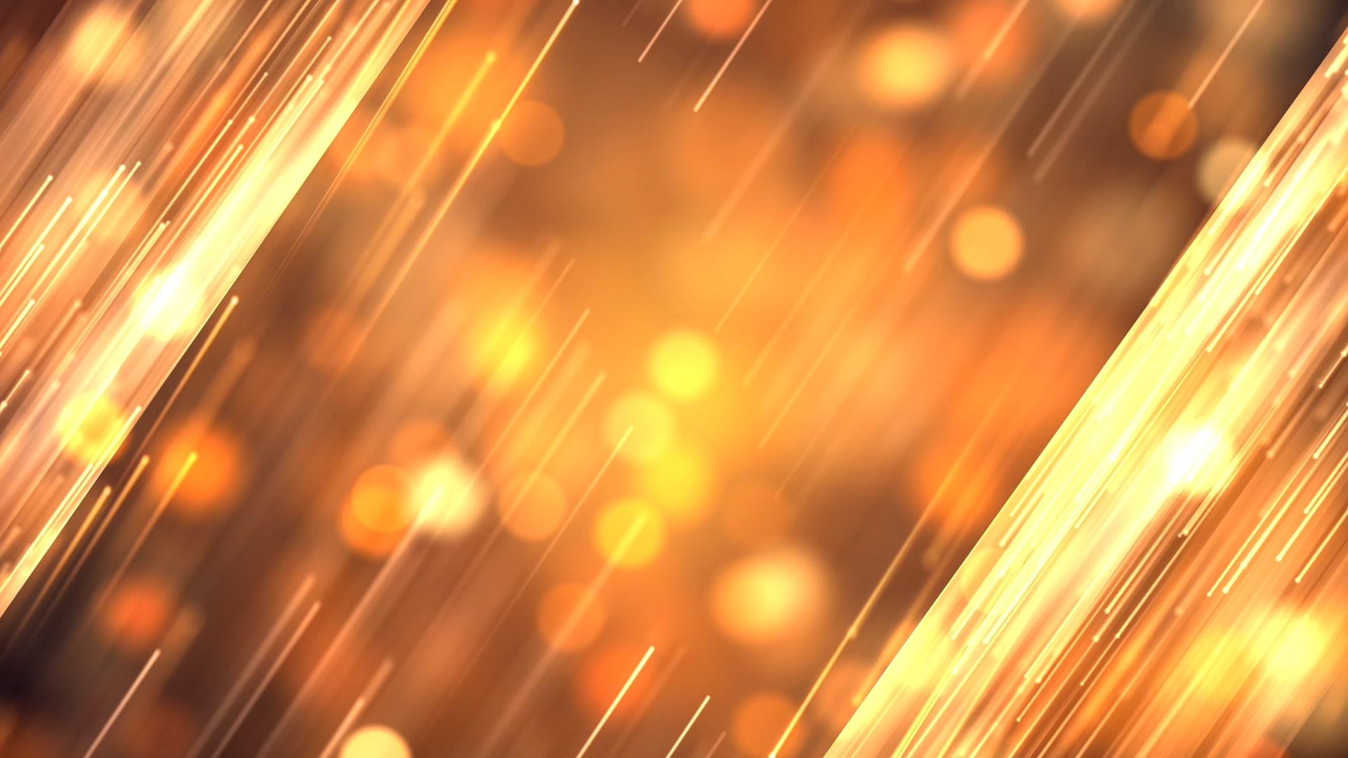 金色光线粒子视频的预览图
