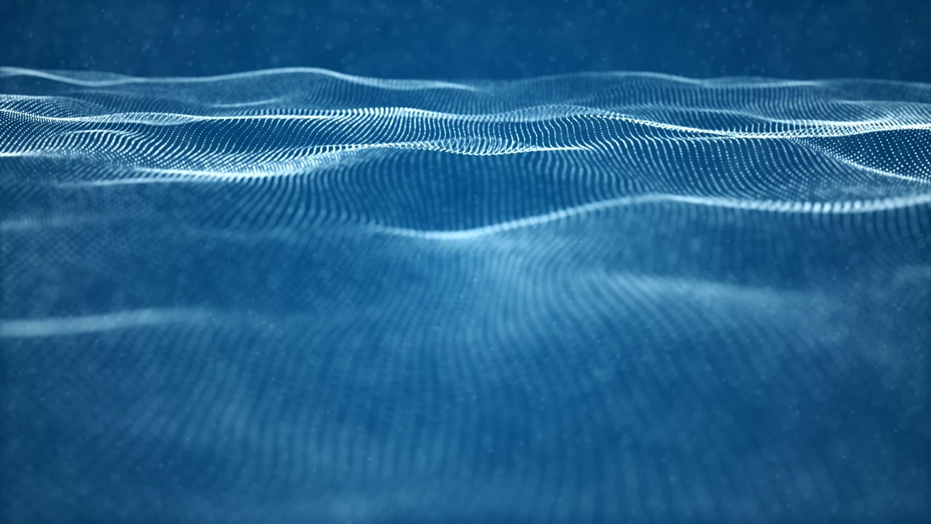 蓝色粒子空间视频的预览图