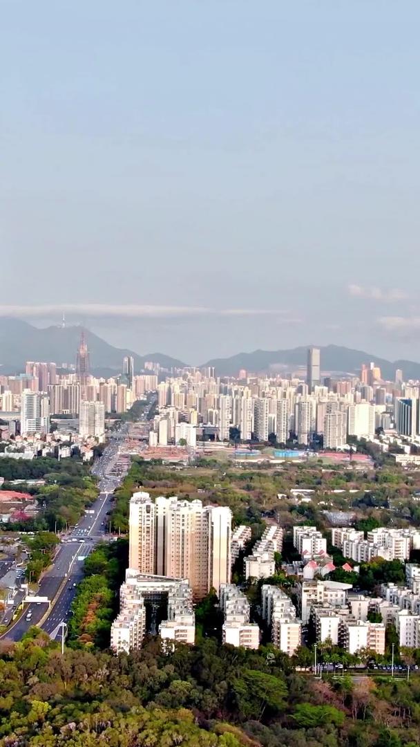 深圳市中心航拍全景视频的预览图