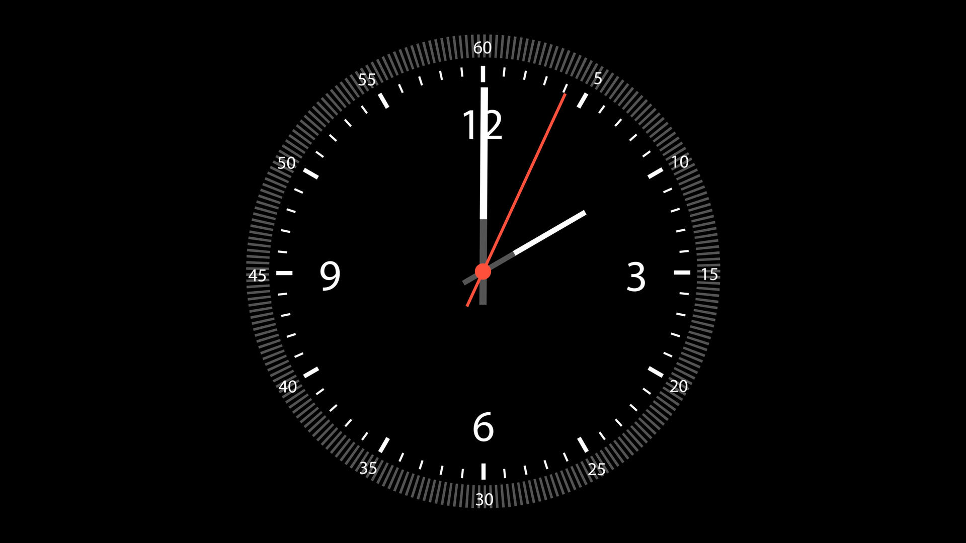 时钟AE模板3指针可调节视频的预览图