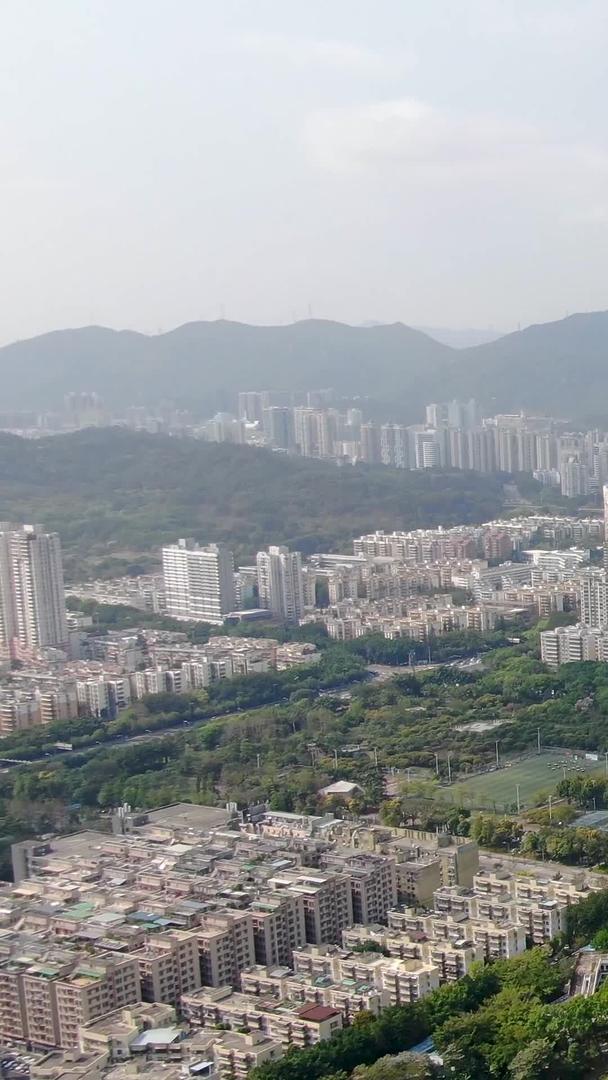 深圳城市公园绿化航拍视频的预览图