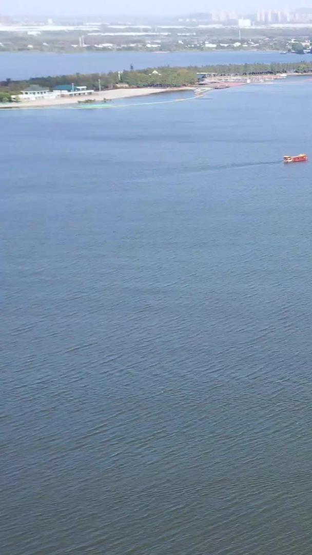 武汉东湖的自然风光和航拍视频的预览图