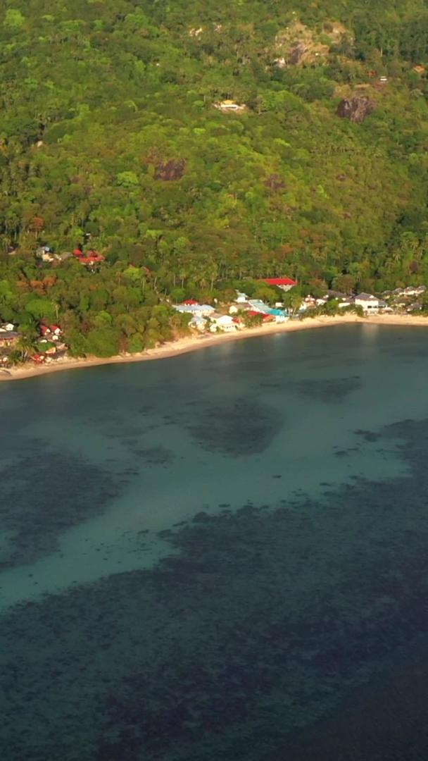 海边别墅酒店泰国帕岸岛视频的预览图