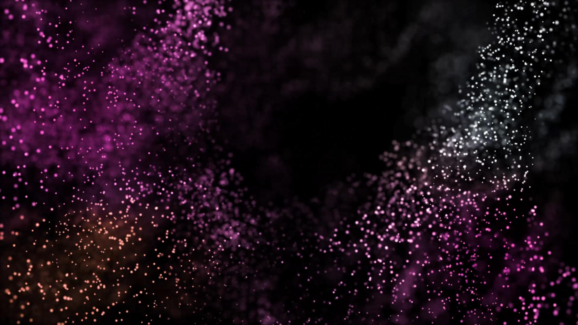 唯美紫色漂浮粒子动态素材视频的预览图