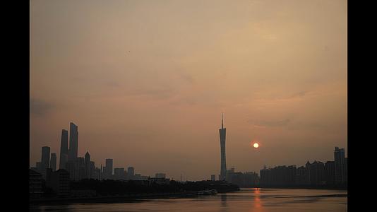 珠江新城日出视频的预览图