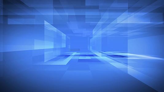 蓝色科技感视频背景元素视频的预览图