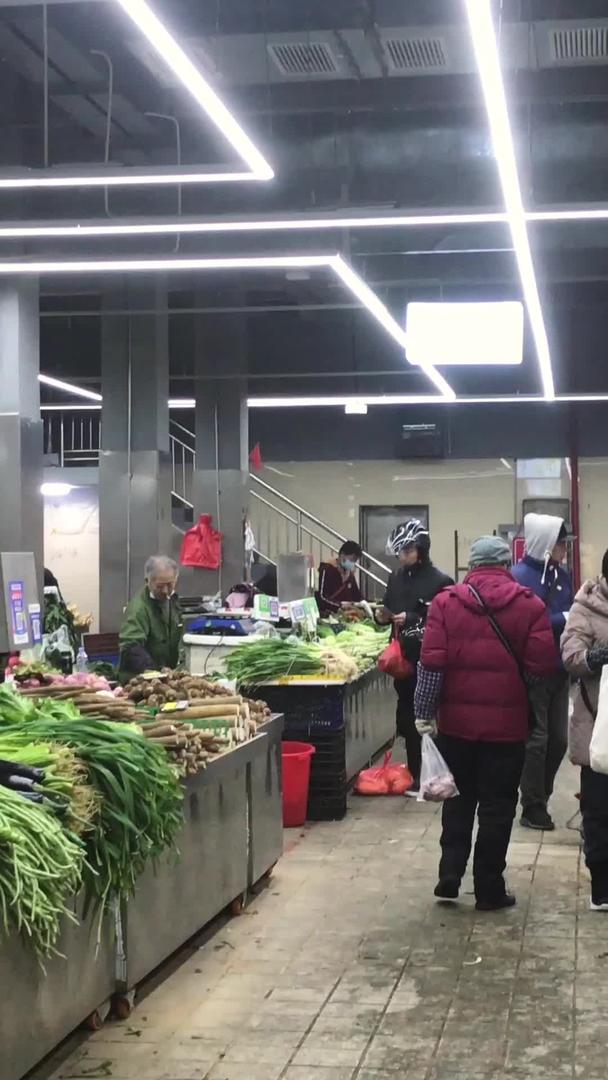 城市菜市场超市蔬菜食材生活居家素材视频的预览图