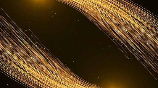震撼金色光效粒子视频的预览图