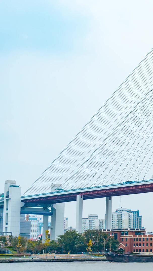 推迟上海南浦大桥交通运输视频的预览图