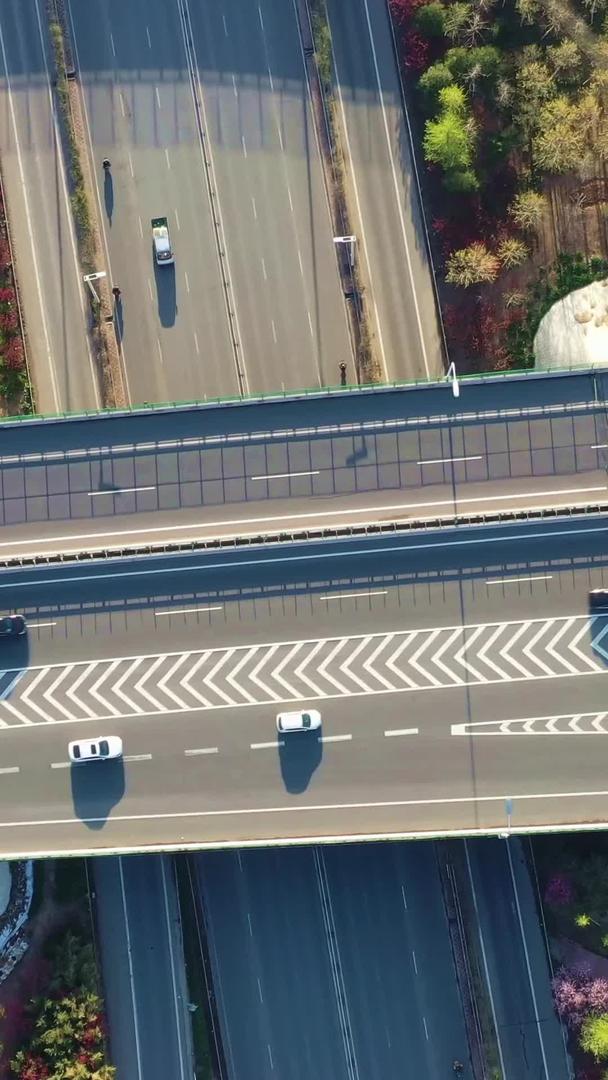 石家庄裕华路航拍高速立交桥桥视频的预览图