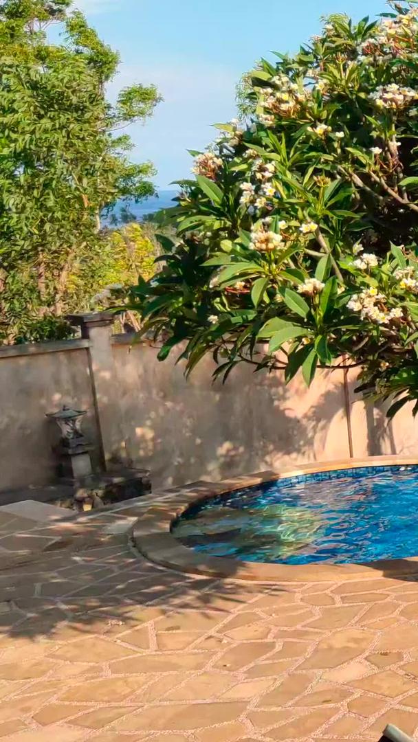 私人游泳池在巴厘岛酒店内部视频的预览图