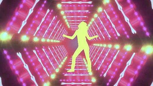 野狼disco歌曲背景视频 视频的预览图