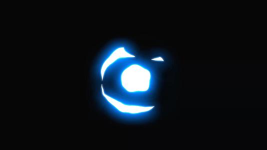 无限循环mg闪电电球动画动态视频素材视频的预览图