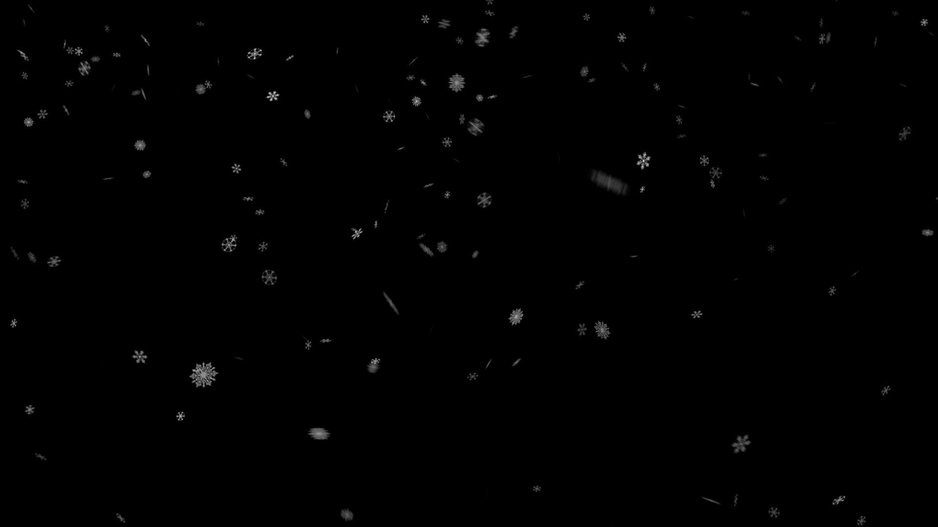 雪花飘落带透明通道视频的预览图